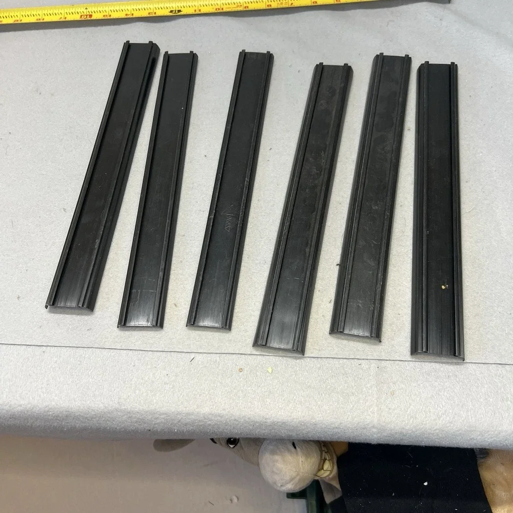 6 Vintage 1990's‎ Hot Wheels Tracks - Black with Flames